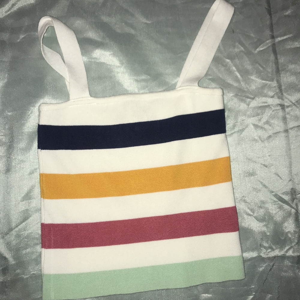 Forever 21 colorful striped tank